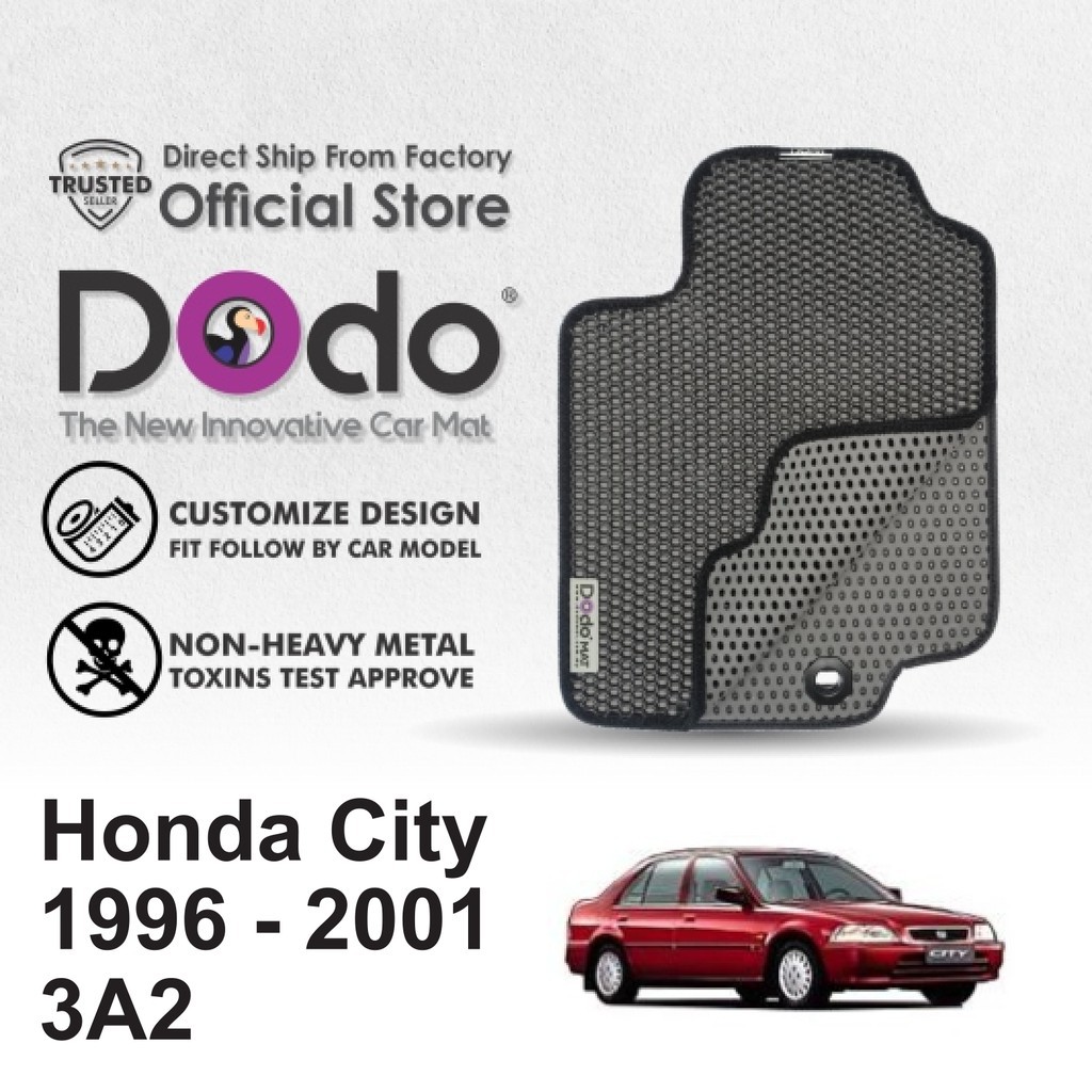 Dodo® Car Mat Honda City 1996 - 2001 3A2