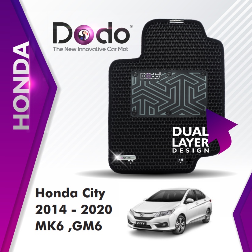 Dodo® Car Mat Honda City 2014 - 2020 GM6