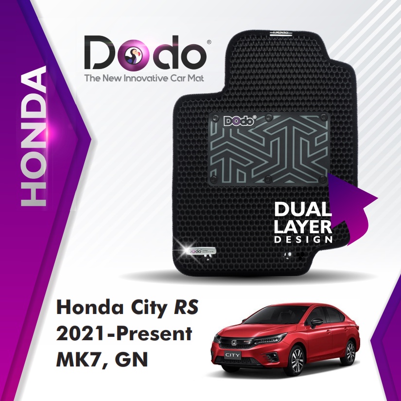 Dodo® Car Mat Honda City RS 2021-present MK7, GN