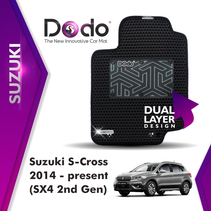 Dodo® Car Mat Suzuki S-Cross 2014 - Present SX4 2nd Generation