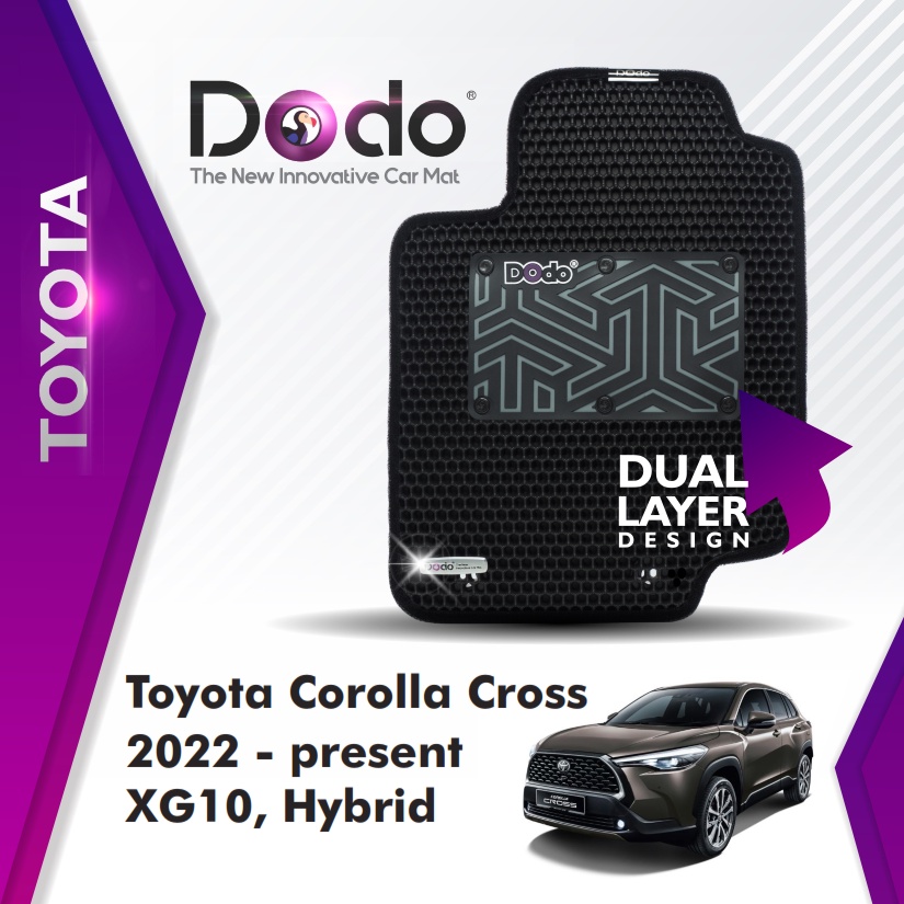 Dodo® Car Mat Toyota Corolla Cross Hybrid 2022 - present XG10