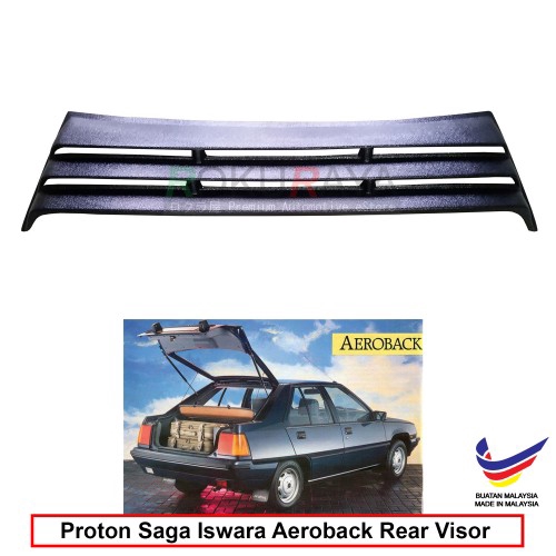 Proton Saga Iswara Aeroback OEM ABS Rear Windscreen Sun Shade Guard Air Terjun