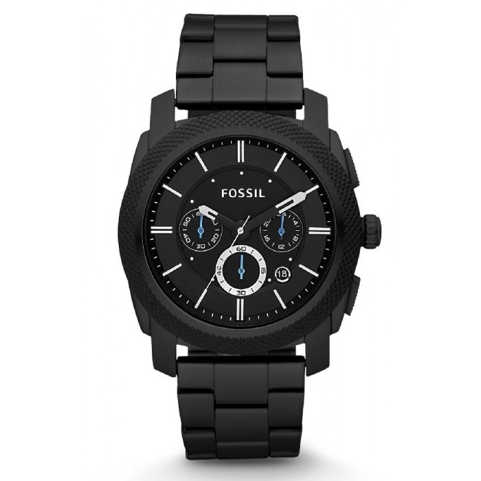 Fossil FS4552 Machine Chronograph Stainless Steel Watch (Black)