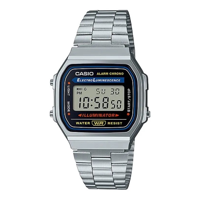 CASIO STANDARD A-168WA-1W / A168WA / A168WGG / A168WER / A168WERG Digital Watch | Vintage Alarm Auto