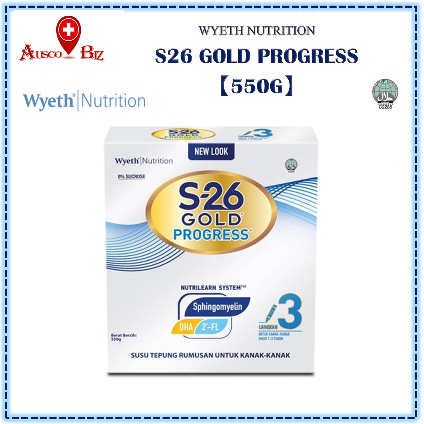 S26 GOLD PROGRESS STEP 3 550G/850G