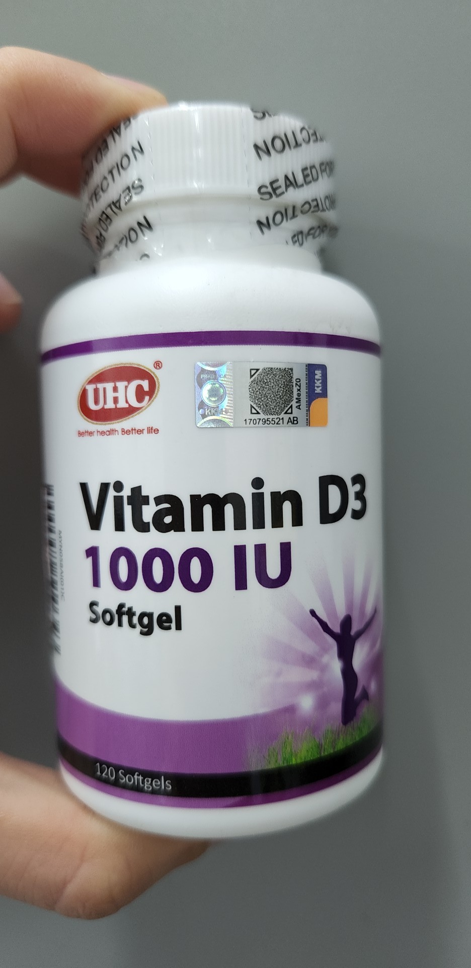  HOT ITEM UHC Vitamin D3 1000iu 120s