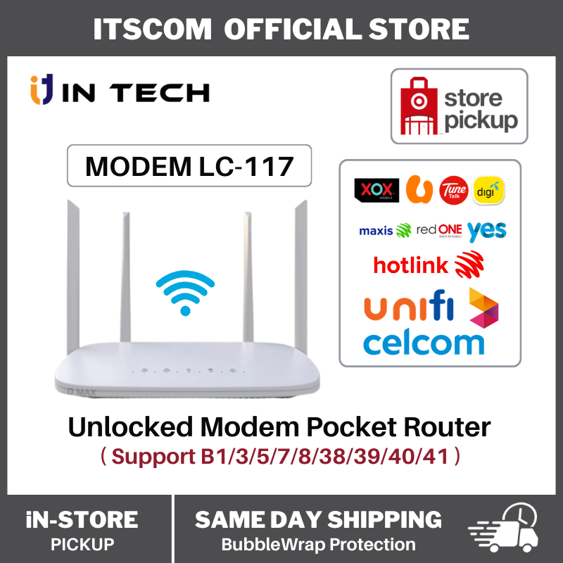 Modem Wireless LTE 4G Router Modem Modified /Unlimited Hotspot Router Modem AKA cp101 cp108 B310 B31