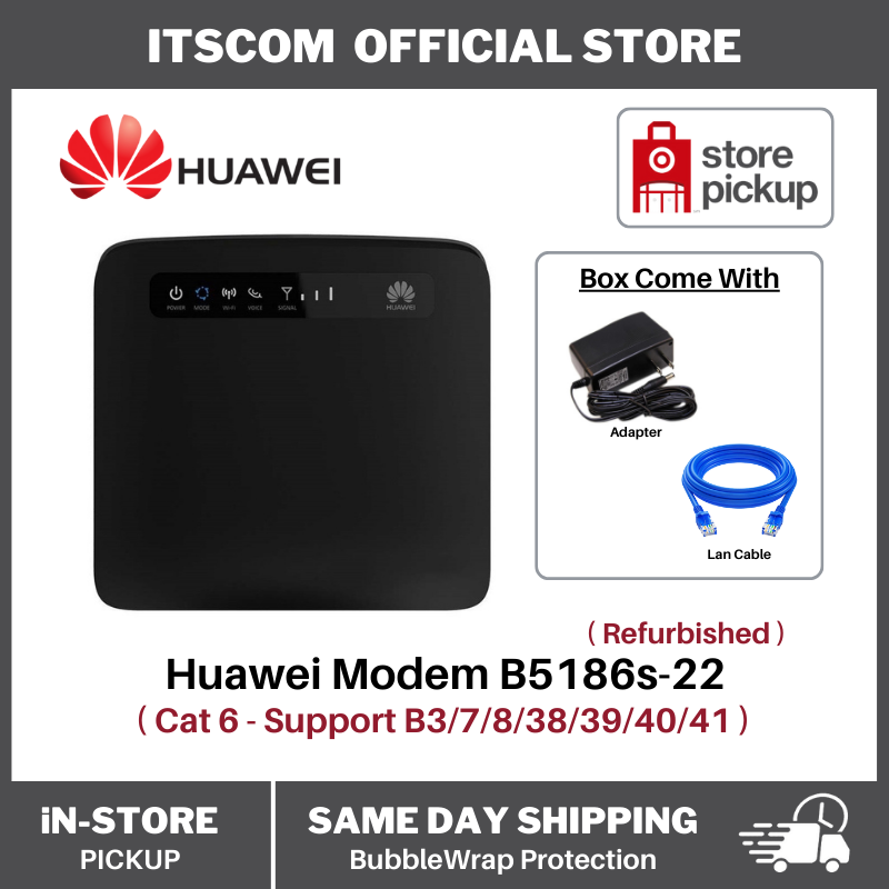Huawei B315s-22 | B315s-607 | B310-852 | E5186s-22 4G+ Router Special Version ( MODIFIED SUPPORT ALL