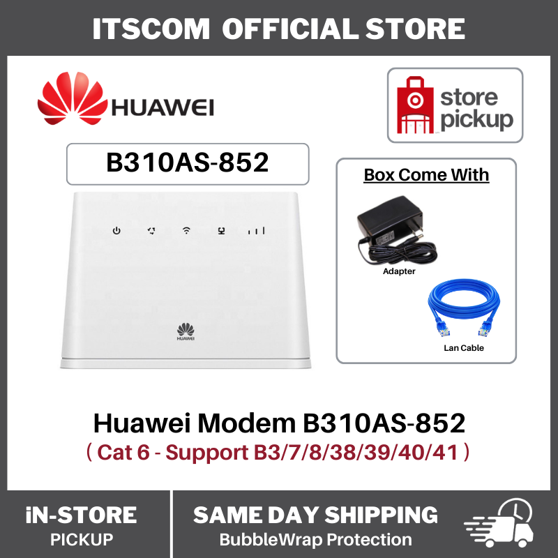 Huawei B315s-22 | B315s-607 | B310-852 | E5186s-22 4G+ Router Special Version ( MODIFIED SUPPORT ALL