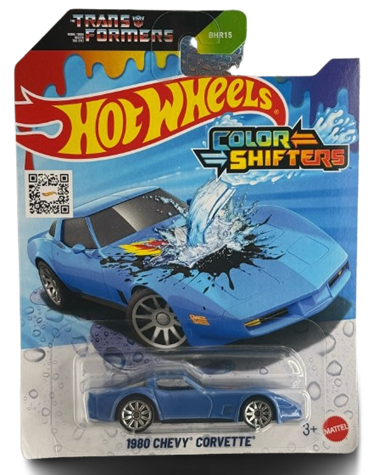 Hot Wheels Color Shifters Transformers 1980 Chevy Corvette 2025 Edition
