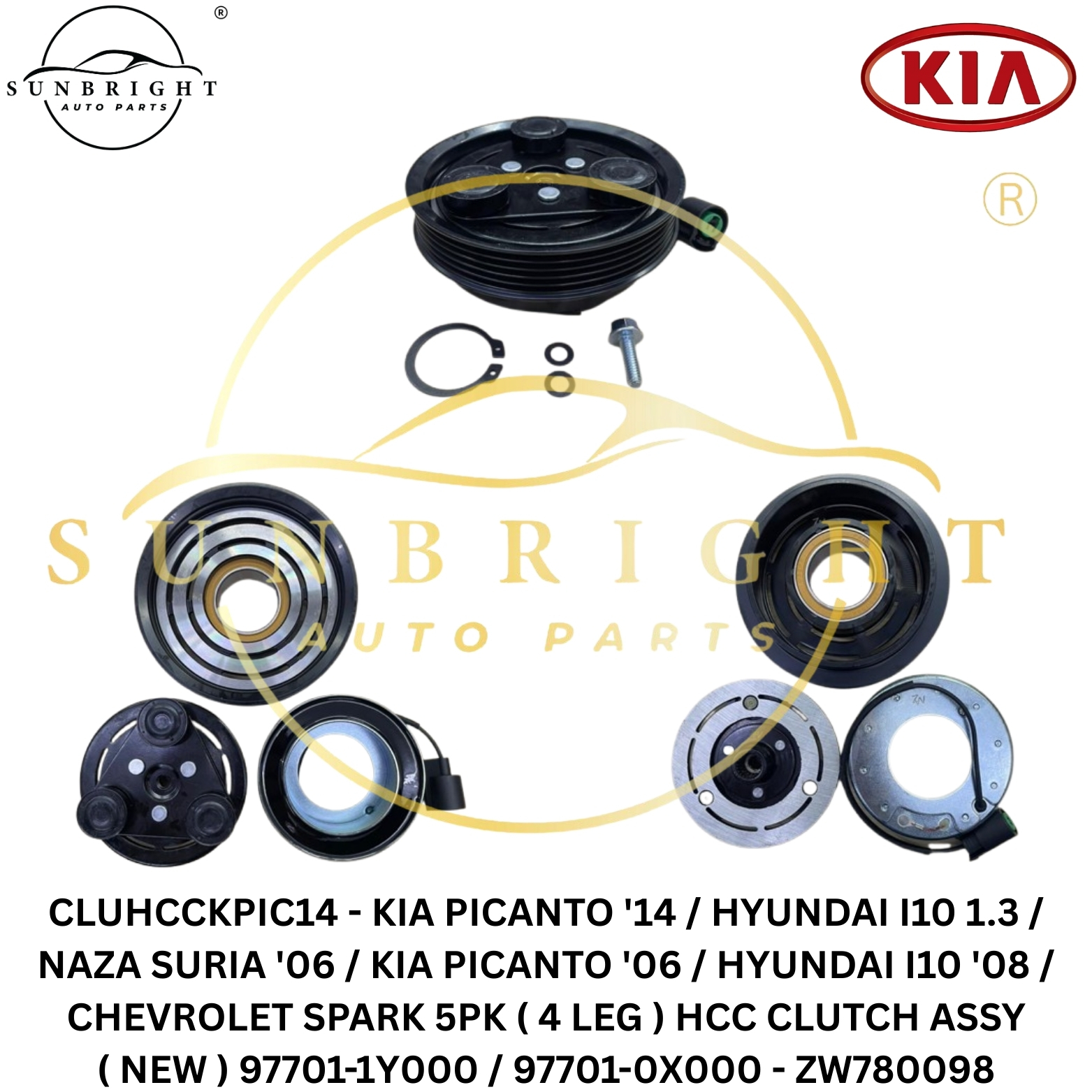 KIA PICANTO '14 / HYUNDAI I10 1.3 / NAZA SURIA '06 / KIA PICANTO '06 / HYUNDAI I10 '08 / CHEVROLET S