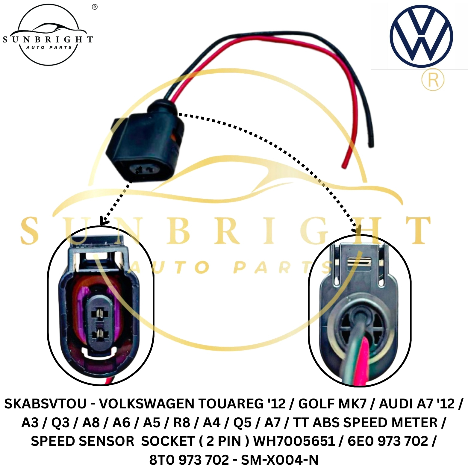 VOLKSWAGEN TOUAREG '12 / GOLF MK7 / AUDI A7 '12 / A3 / Q3 / A8 / A6 / A5 / R8 / A4 / Q5 / A7 / TT AB