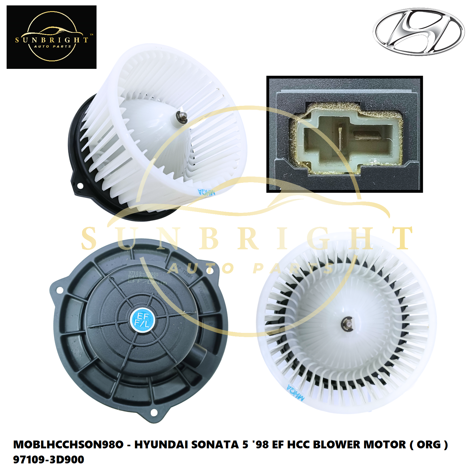 HYUNDAI SONATA 5 '98 EF HCC BLOWER MOTOR ( ORG ) 97109-3D900