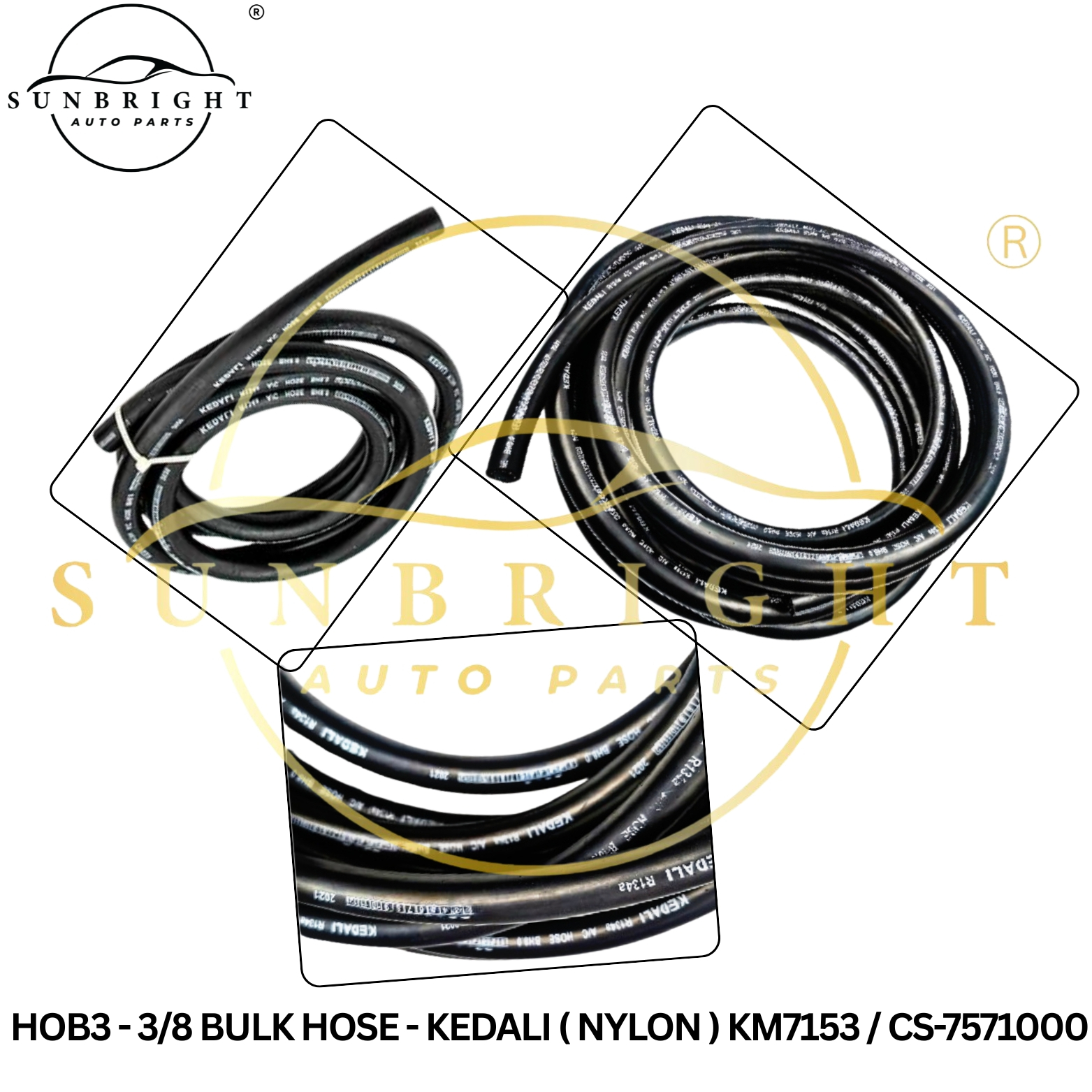 3/8 BULK HOSE - KEDALI ( NYLON ) KM7153 / CS-7571000