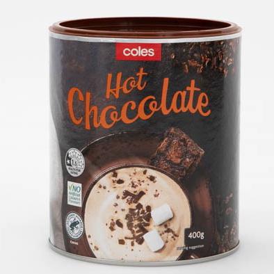 Coles Drinking Hot Chocolate 400g(Australia)