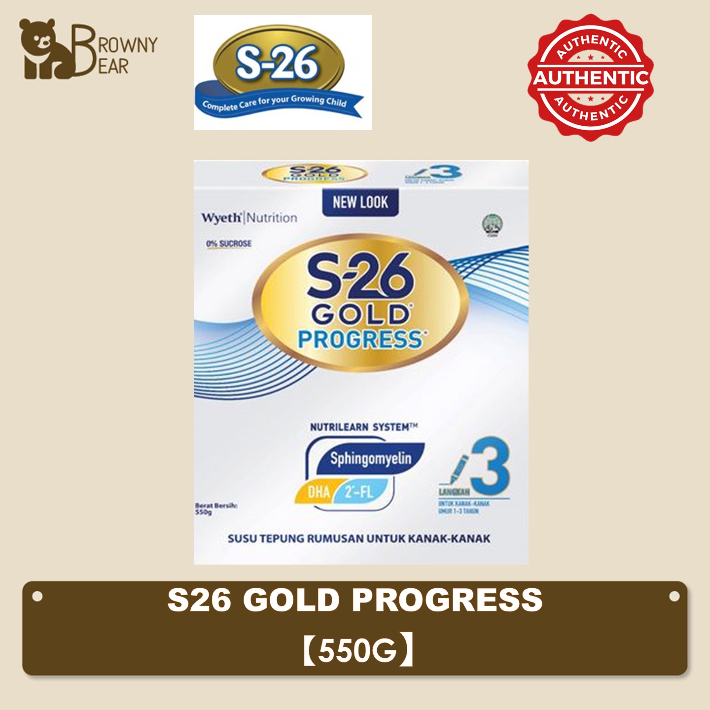 S26 GOLD PROGRESS STEP 3 (550G/850G)