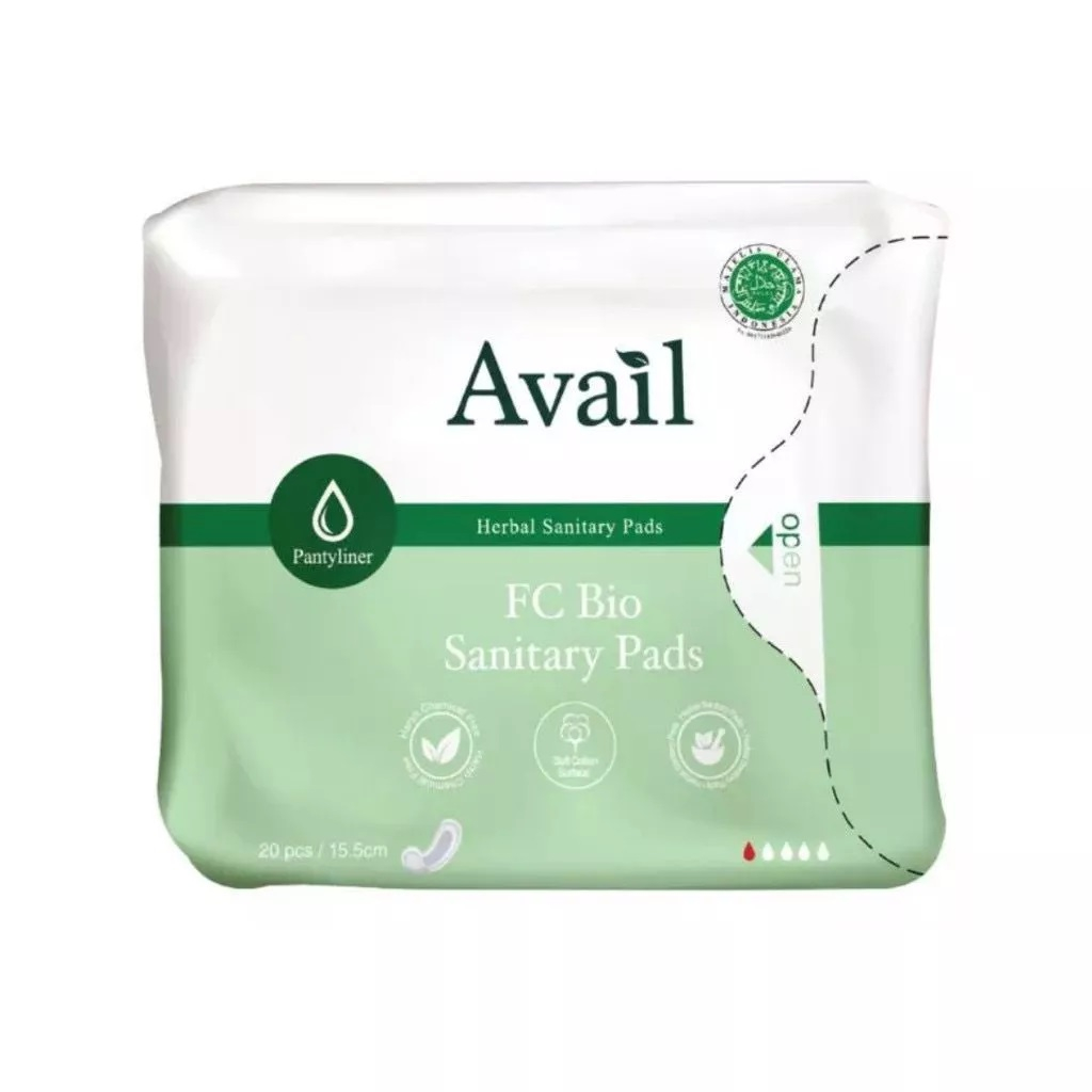 PAD HERBA AVAIL (HIJAU / BIRU / MERAH) BIO SANITARY PAD 100% ORIGINAL READY STOCK FAST DELIVERY