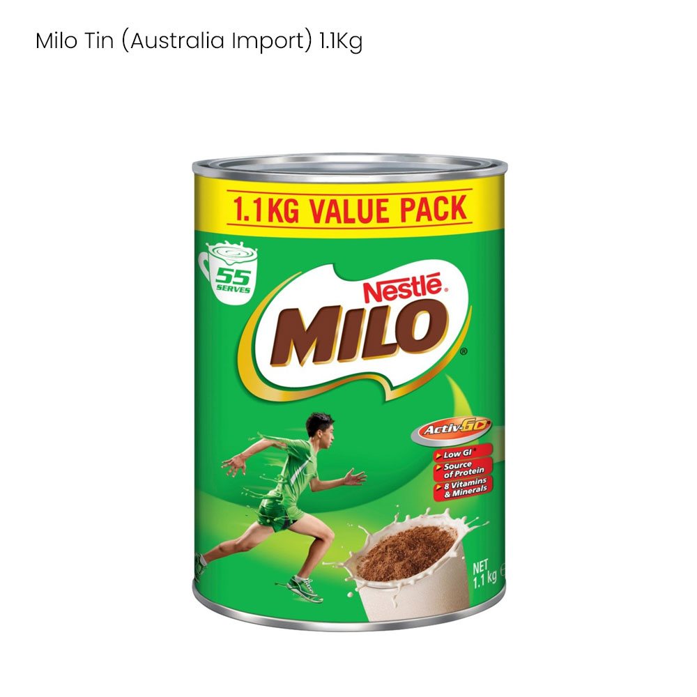 MILO (Australia Import) 1.1kg / 1.25kg / 1.5kg Tin - Original Australian Milo