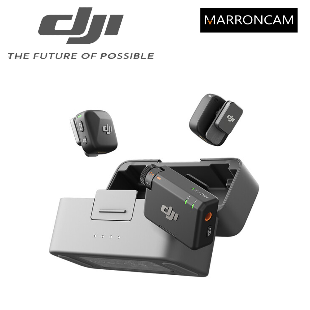 DJI Mic Mini 2-Person Compact Wireless Microphone System for Camera & Smartphone (2.4 GHz)