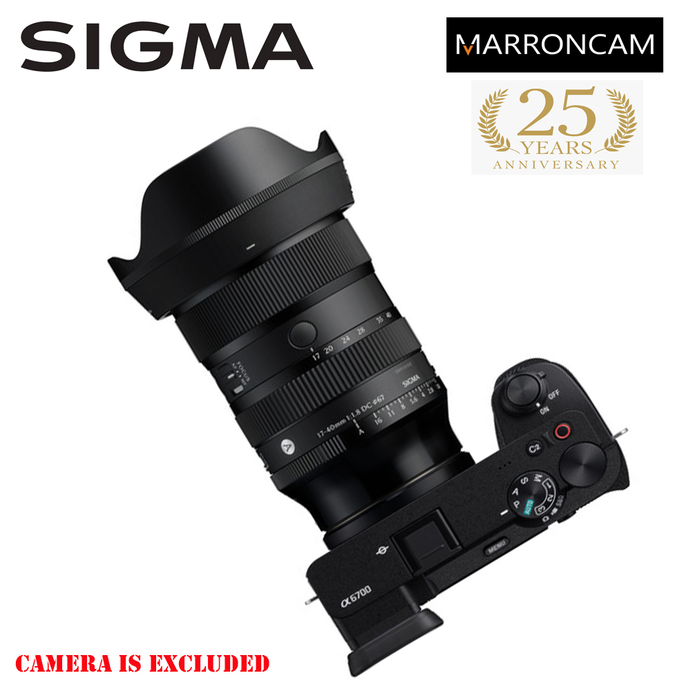 Sigma 17-40mm f/1.8 DC Art Lens (Sony E)