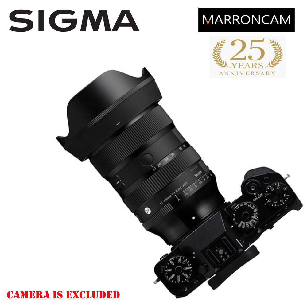 Sigma 17-40mm f/1.8 DC Art Lens (FUJIFILM X)