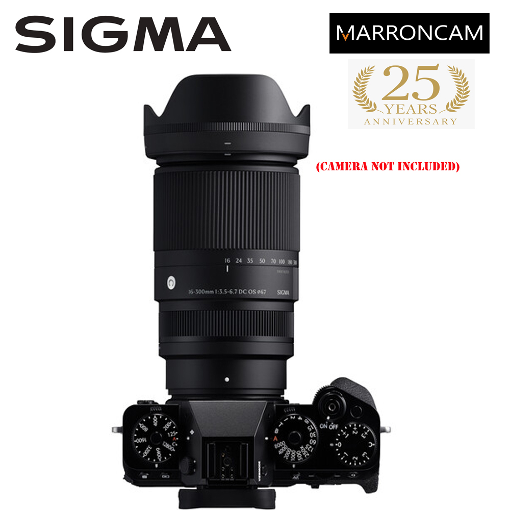 Sigma 16-300mm f/3.5-6.7 DC OS Contemporary Lens (FUJIFILM X)