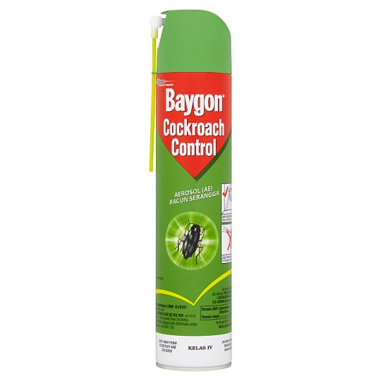 Baygon Cockroach Control / 570ml / Membunuh Lipas / Mosquito Spray Aerosols