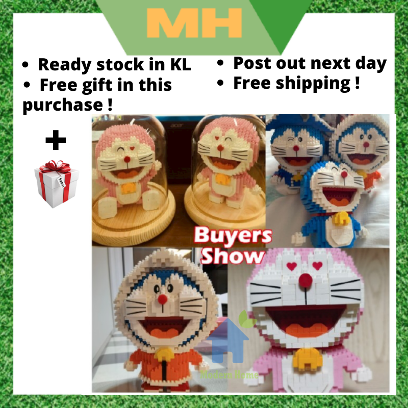 MH Lego Doraemon Toys / Doremon Toys Birthday Gift For Kids Toy Gift