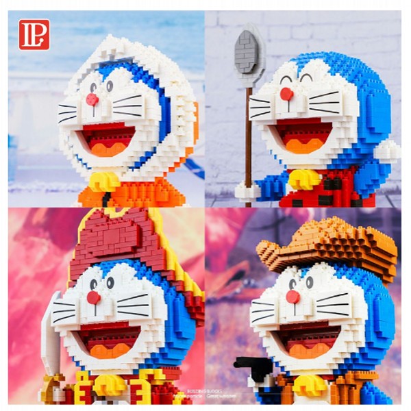 MH Lego Doraemon Toys / Doremon Toys Birthday Gift For Kids Toy Gift