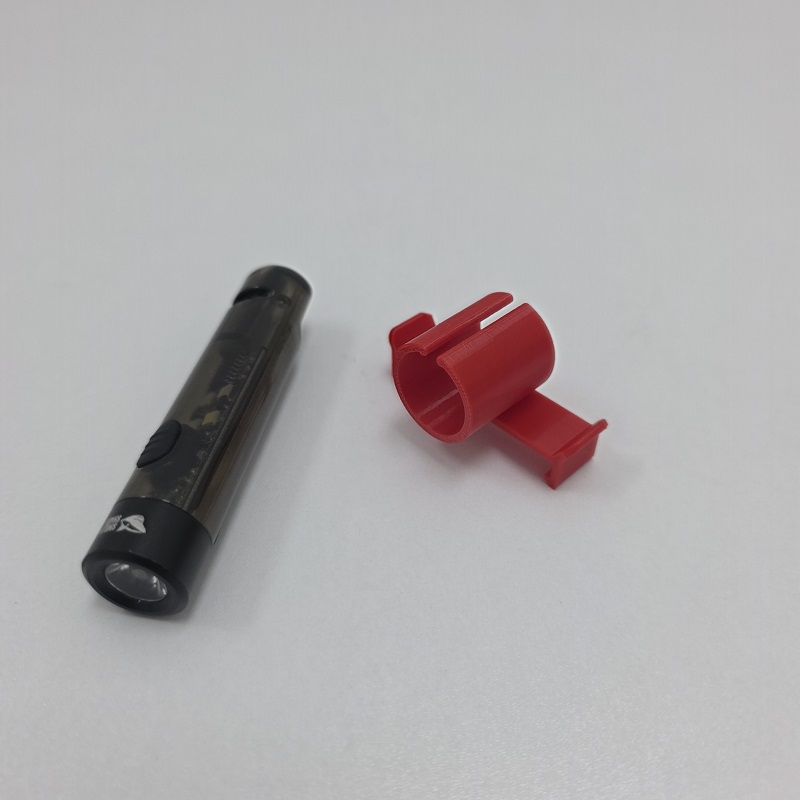 Rechargeable Night Flight Searchlight Mount Flashlight Durable PETG 3D Printed Bracket Lightweight D