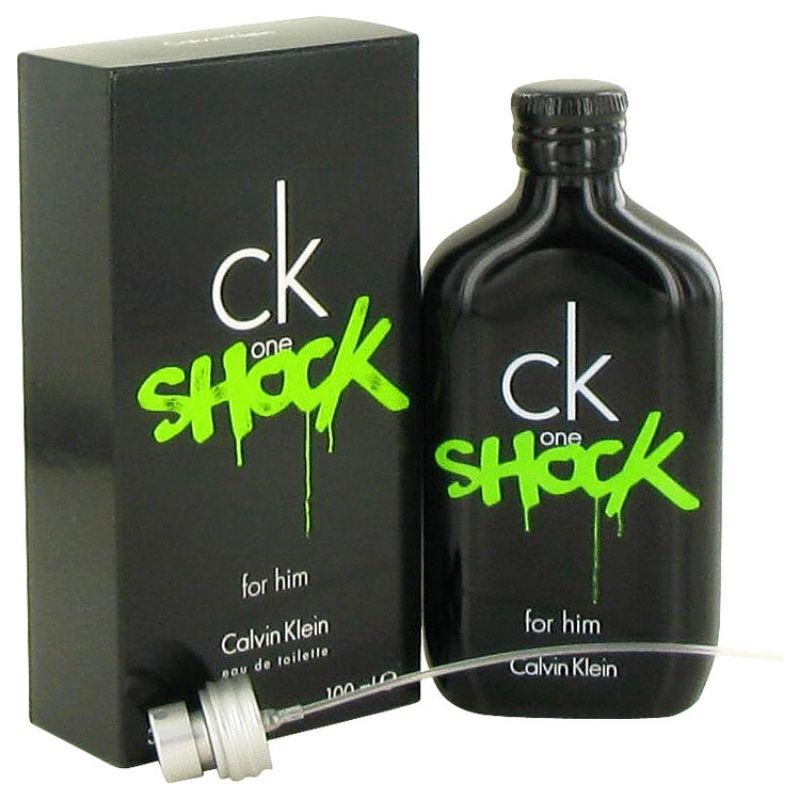CK ONE SHOCK EDT 100ML MEN PERFUME