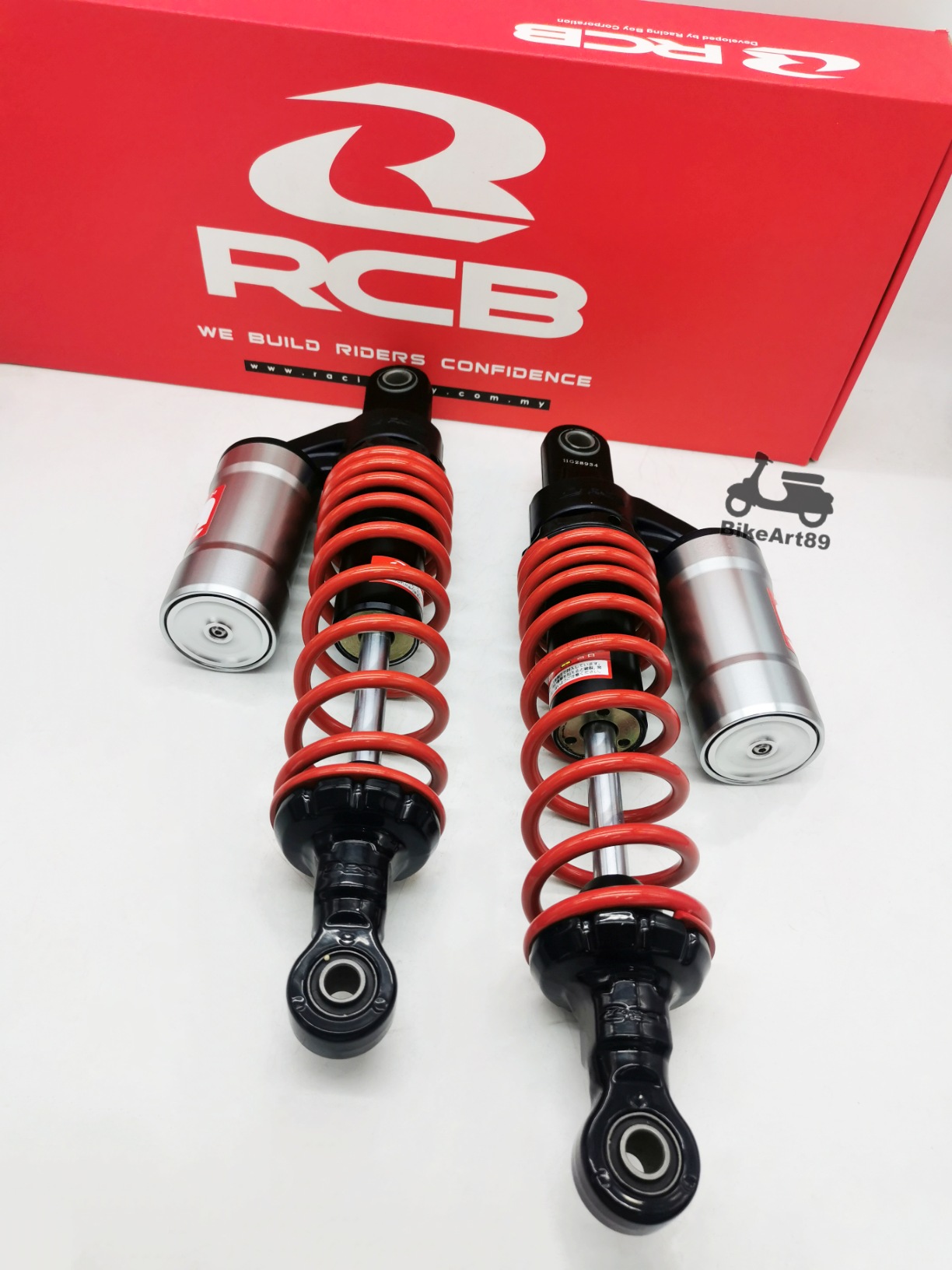 RCB Absorber 335mm MB2 EX5Fi 110 GBO C70 EX5 Racing Boy Kriss Wave125 Dream Class Monoshock Mono Wav