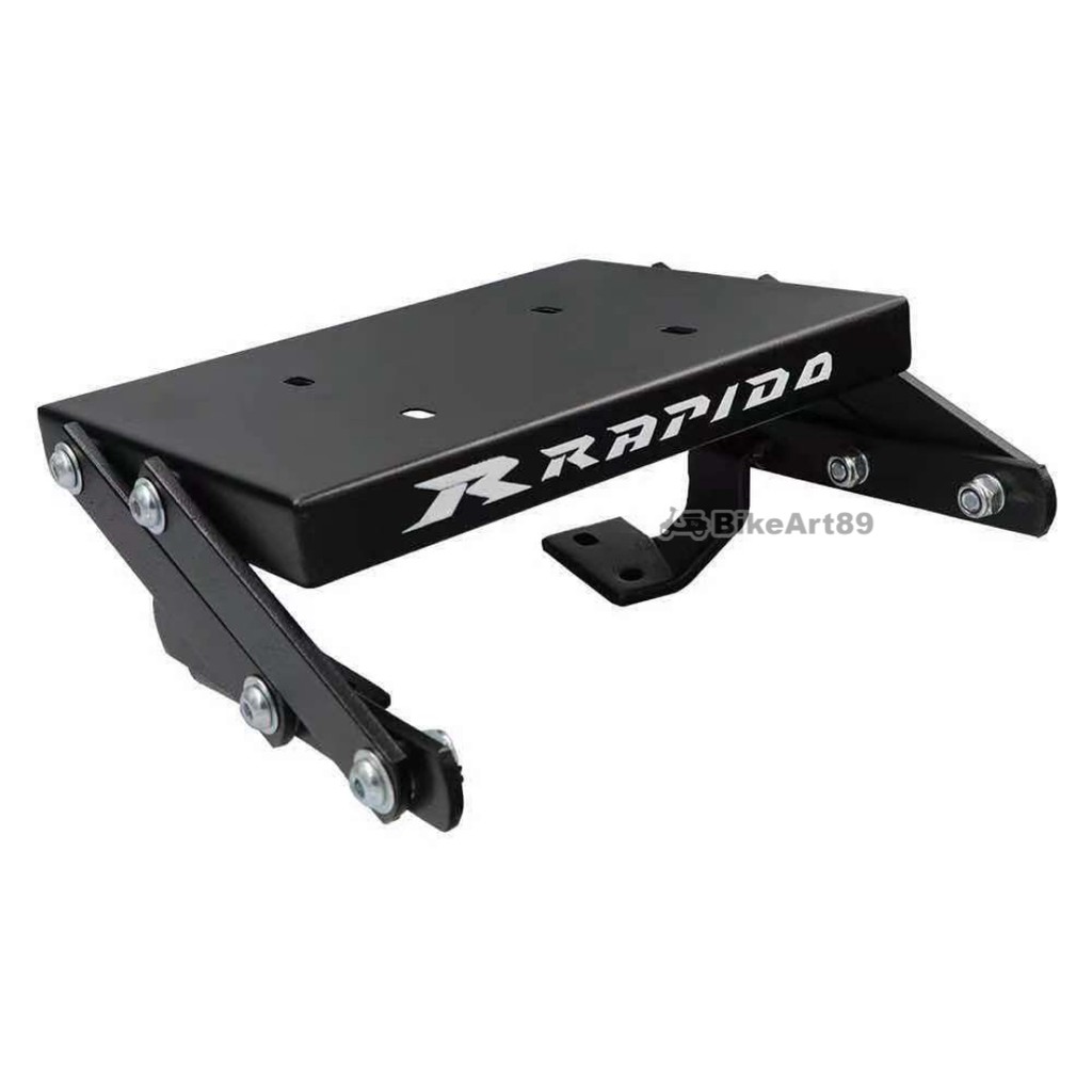 Monorack Honda EX5110 EX5 EX5Fi FI Kambing RAPIDO Grabfood Heavy Duty With Delivery Bag Frame Tapak 