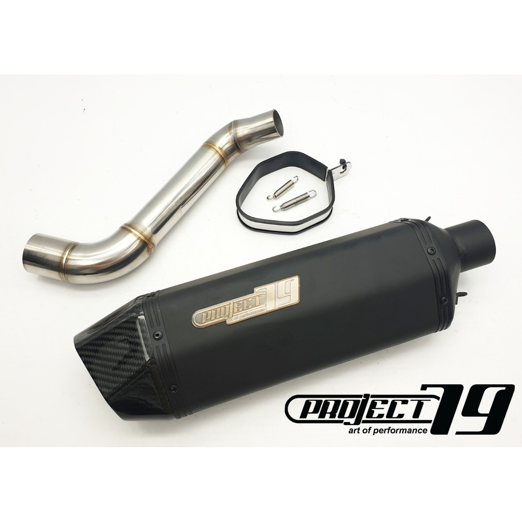 Project79 Exhaust GPX DEMON 150GN/GR Slip on Piping Muffler Stainless Steel Project 79 Accessories Q