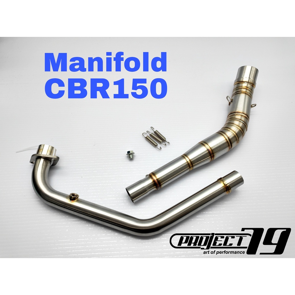 Exhaust Honda CBR150R Project79 2021 Full System Piping Stainless Steel Muffler Ekzos Manifold CBR15