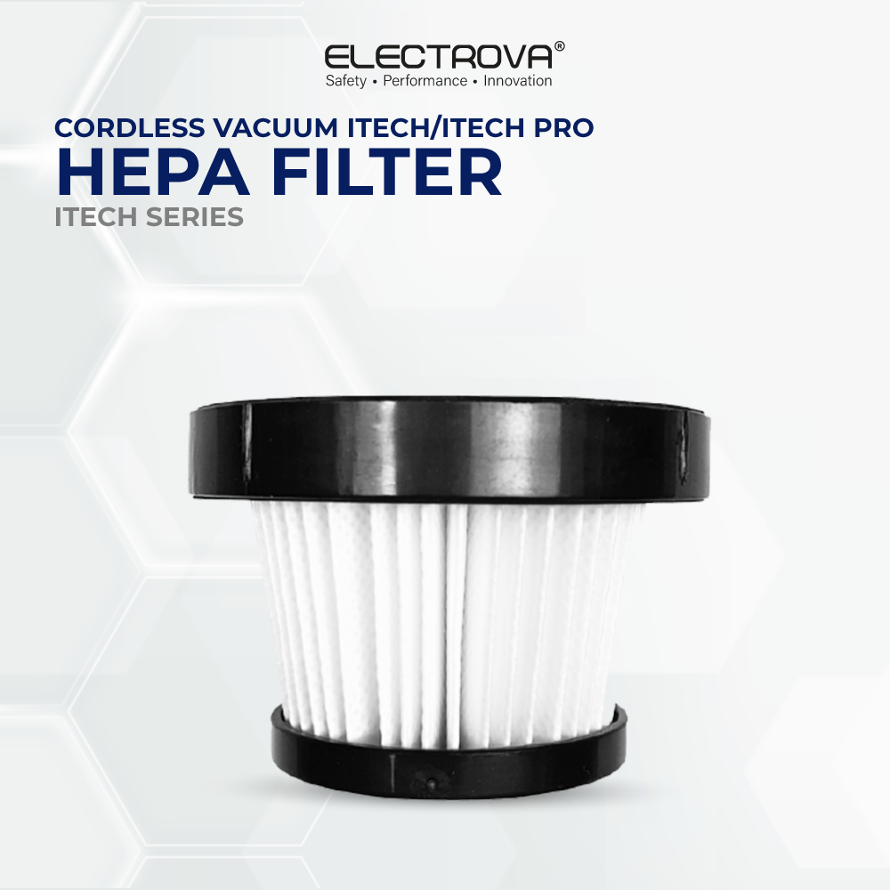 Electrova Hepa Filter for iTech and iTech PRO Series Cordless Vacuum