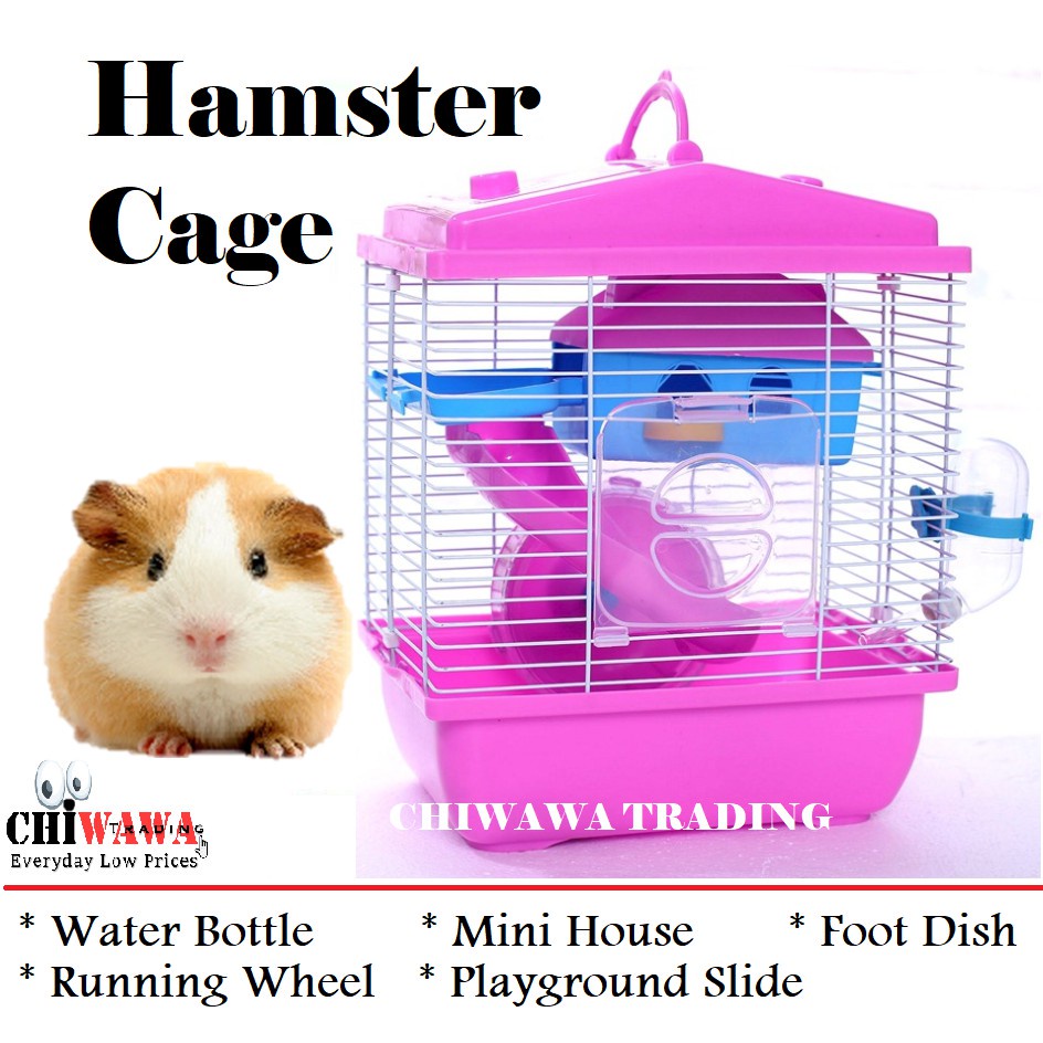 HC1 FULL ACCESSORIES【Free Gift】Habitrail Hamster House / Home / Cage Double Story