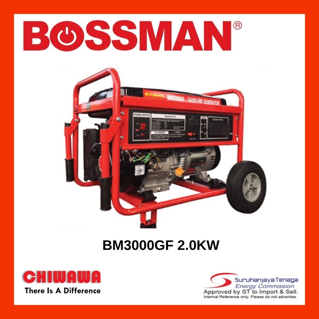 BOSSMAN BM3000GF Gasoline Engine Generator 2.0kW