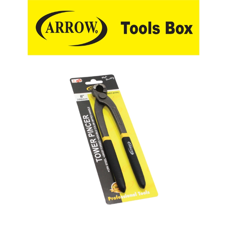 READY STOCK!! ARROW ATP8 8'' CR-V TOWER PINCER EASY USE SAFETY GOOD QUALITY MUDAH