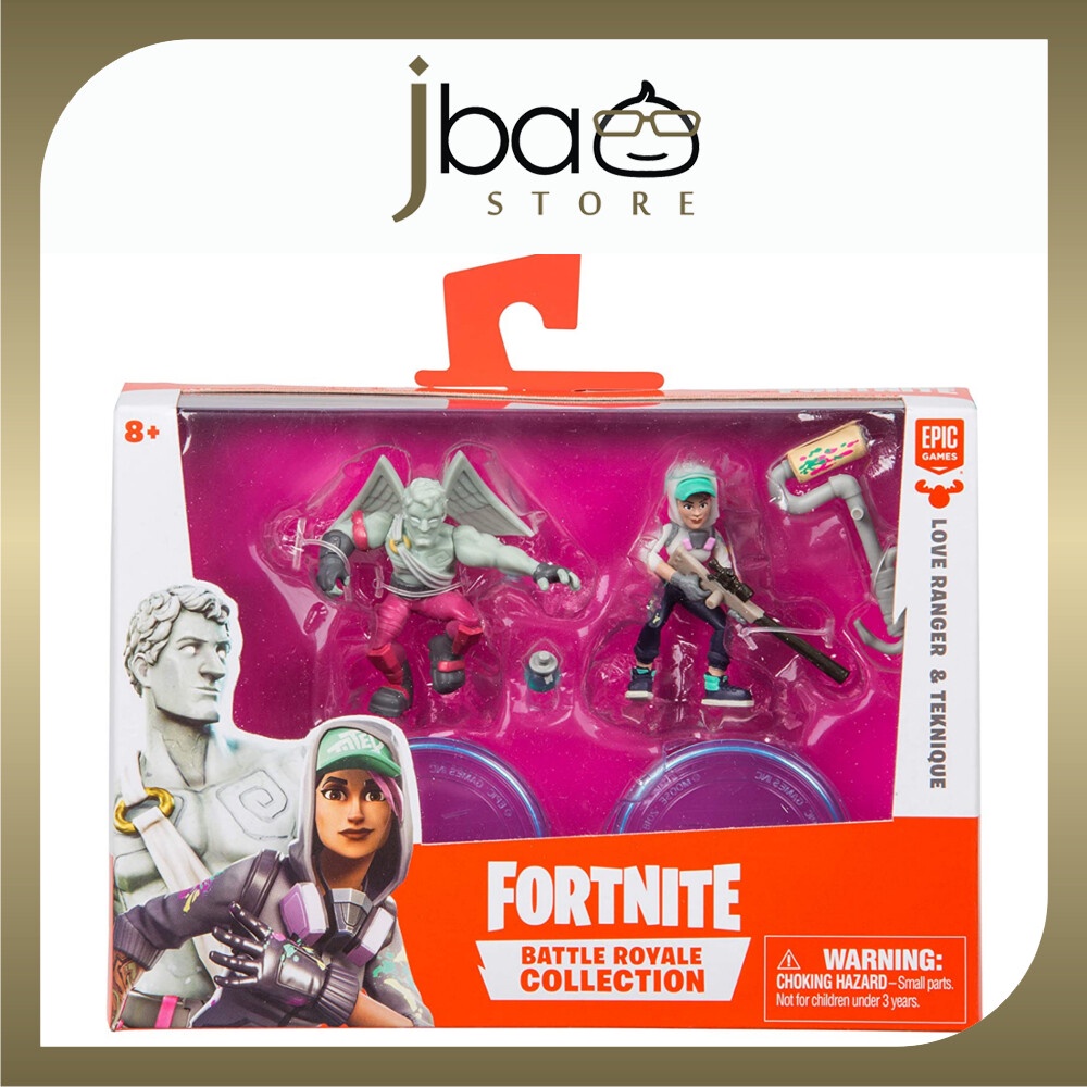 Fortnite Battle Royale Collection Love Ranger & Teknique 2 Pack of Action Figures Moose Epic Games