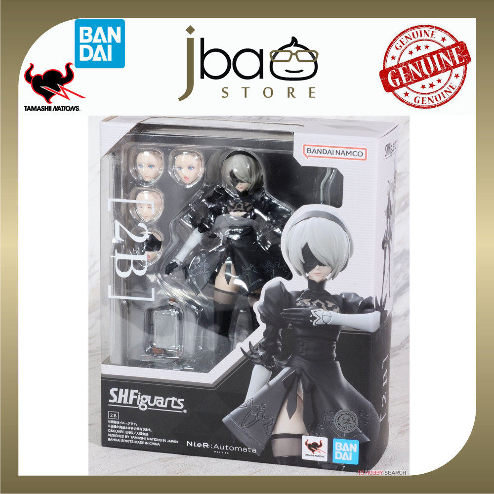 S.H.Figuarts 2B NieR Automata Ver1.1a Bandai Tamashii Nations