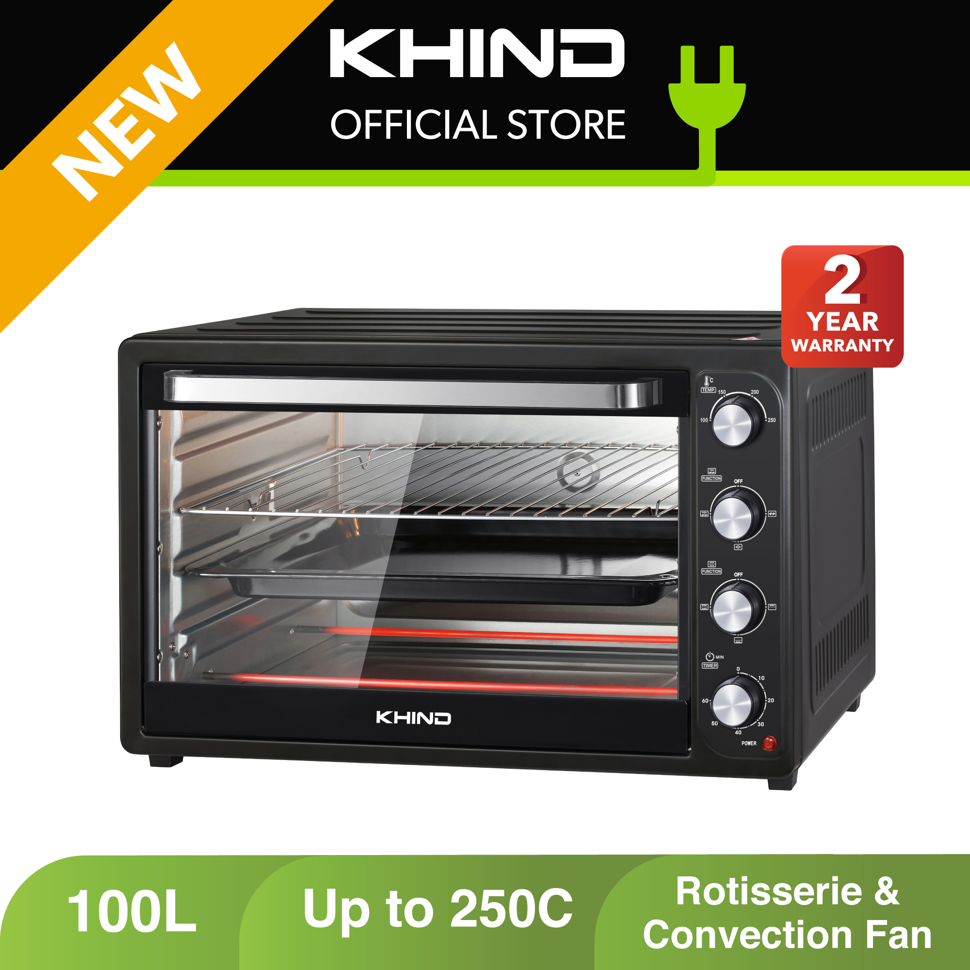 Khind 100L Electric Oven OT100E