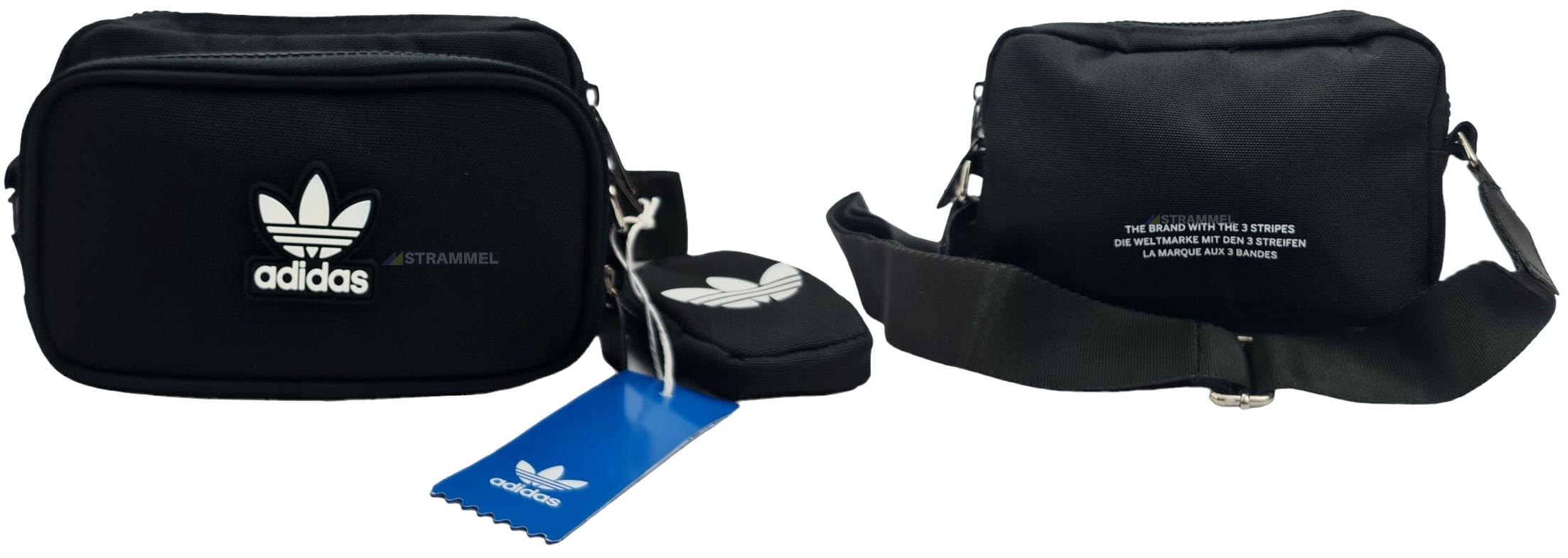 [100% Authentic] Adidas Originals Trefoil Crossbody Bag With Small Pouch Sling Shoulder Body Bag [Re