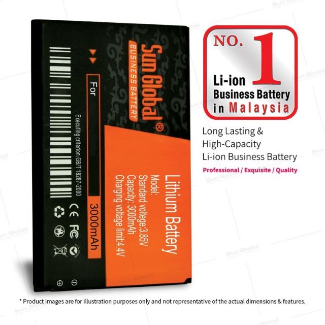 Sun global samsung j1ace (1900mah