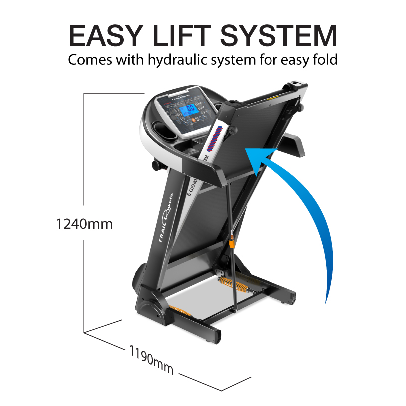 Fitness Concept: Trax TrailRunner Treadmill Running Machine Comes With ...
