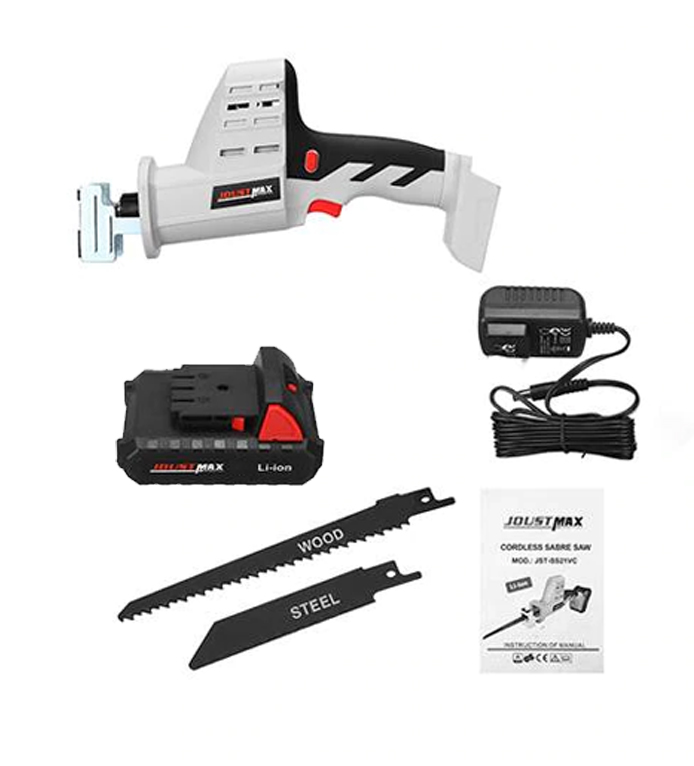 [Package] Joustmax JST-GS12VC-1LI Cordless Reciprocating Saw