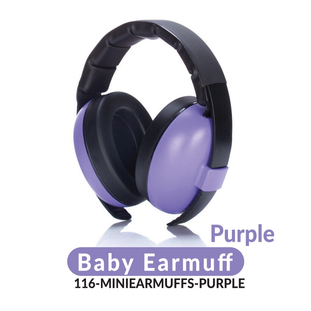 Baby Earmuff Penutup Telinga Baby Kalis Bunyi Anti Noise Flight Airplane Ear Protector Sound Proof N