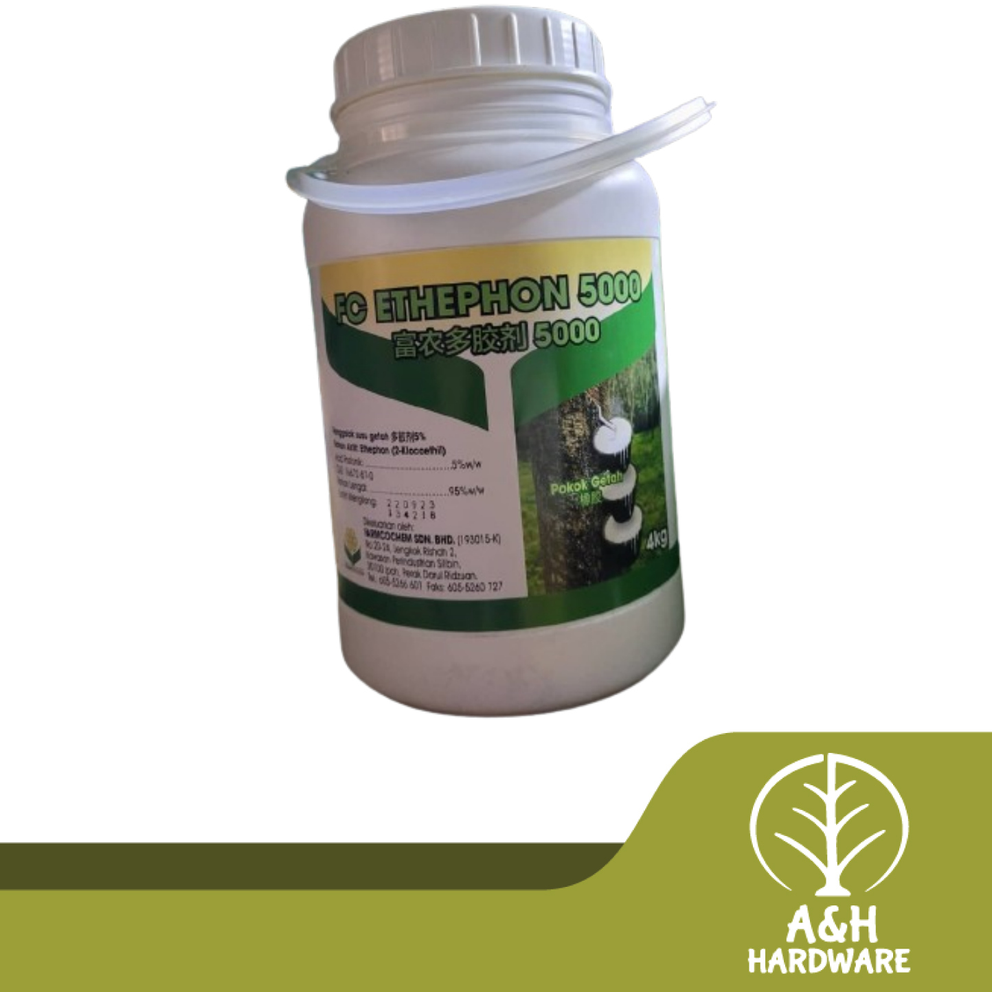 A&H Penggalak susu getah FC ETHERPHON 5000/10000/Latex Stimulant 4KG