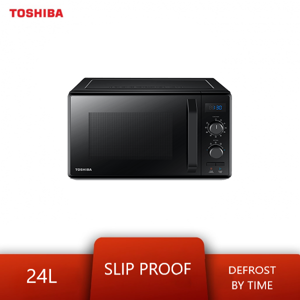 Toshiba 24L Digital Display Microwave Oven with Grill MW2-AG24PF (BK) ( MW2AG24PF )