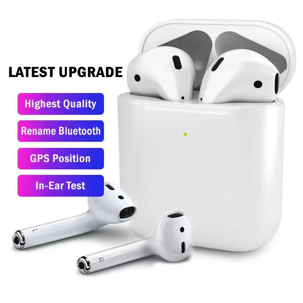 TWS Touch Control Bluetooth Dock Wireless Charging In Ear Detect Sensor Earbuds Hey Siri Pop Up Wind